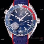 Swiss Copy Omega Seamaster Pyeongchang Limited Edition Blue and Red Watches